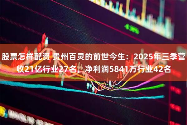 股票怎样配资 贵州百灵的前世今生：2025年三季营收21亿行业27名，净利润5841万行业42名